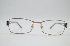 Brille L ART 13037 Gold Grau Eckig Brillengestell eyeglasses Neu