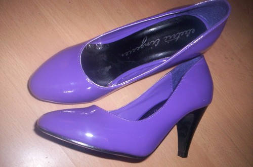 Süße modische lack pumps - süße, lack-pumps