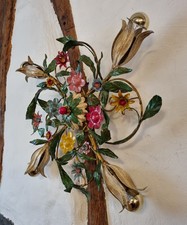 Mid Century Florentiner Wandlampe, Hans Kögl, Banci Firenze