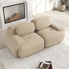 Loveseat-Sofa aus Cordsamt