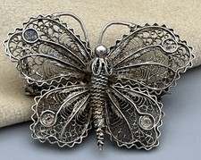 Vintage Silber filigran