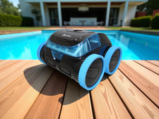 ⭐ Poolroboter Winny 800 Pool Cleaner mit Akku 15600 mAh bis zu 180 Minuten ⭐