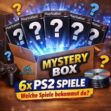 6x PS2 Mystery Spiele - In OVP