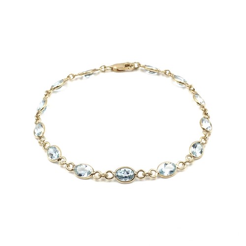 8kt gelbgold armband - 8kt,