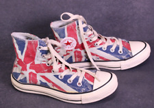 Converse All Star Classic Hi Chucks Sneaker Gr. 36,5 Union Jack Flagge UK BC862