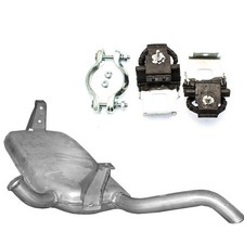 Auspuff Endschalldämpfer +