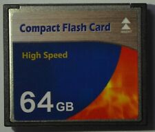 Neu 64 GB Speicherkarte Compact Flash High Speed Karte CF für Digital Kamera 