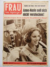 Frau im Spiegel 37/1965, Willy Schneider, Peter Weck, B Bardot, Franz Grothe