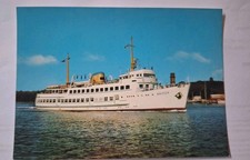 AK Ostseeheilbad Travemünde Schiff M.S. Baltica