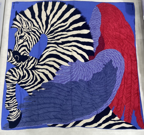 Schal scarf chalet hermès 140 - schal,