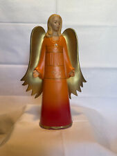 GOEBEL Figur Engel Mara orange gold rot ca. 23 cm neuwertiger Zustand