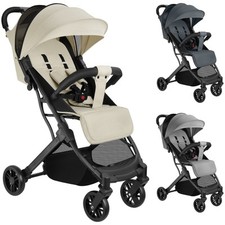Kinderwagen klappbar Buggy Babywagen 5Punkt-Gurt Feststellbremse gummierte Räder