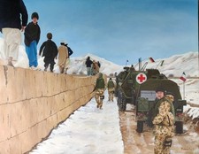 Ölgemälde Malerei Bundeswehr