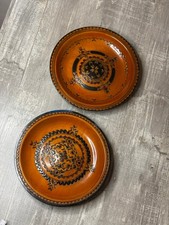 2er Set Vintage Wandteller