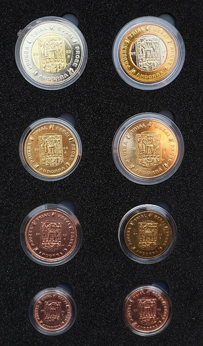Andorra euro probensatz 2003 - andorra:,