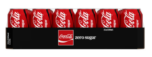 Coca cola zero 24 - cola, 0,33