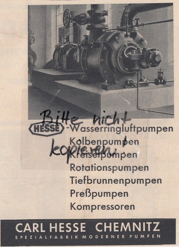 Chemnitz werbung 1939 carl - werbung,