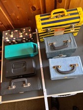 7 KOFFER ZUR AUFBEWAHRUNG OHNE EINLAGE Z.B. FÜR MC KASSETTEN