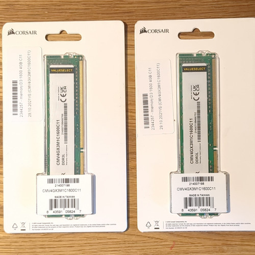 Corsair valueselect 8gb - valueselect,