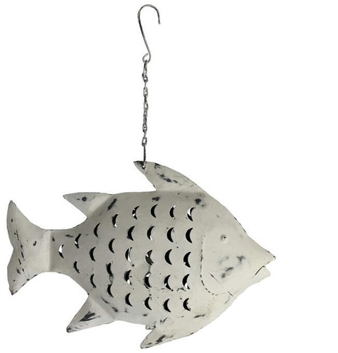 Metallfigur fisch als - metallfigur,