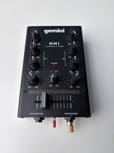 Gemini 2 kanal mini dj - mm-1,