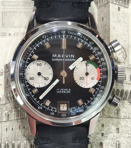 Vintage marvin chronograph - marvin,