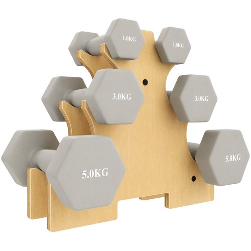 Hanteln set paar 1kg 3kg - hanteln,