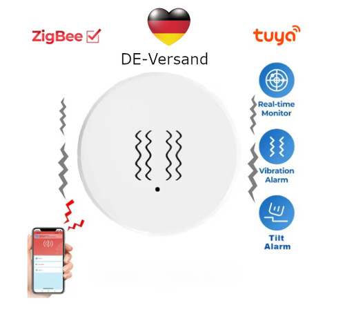 Tuya zigbee vibrationssensor - zigbee, &