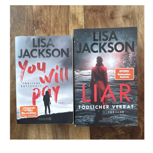 Lisa jackson you will - lisa, pay