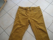 Ulla Popken Jeans Gr. 52 - gelb, getragen,  Mony,