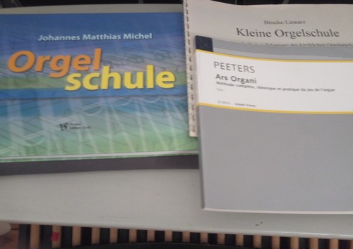 Orgelschule d - 3x,
