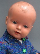 ALTE--SCHILDKRÖTPUPPE--STRAMPELCHEN--56cm