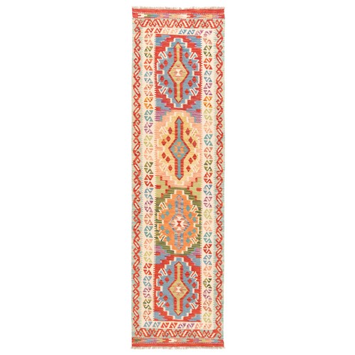 Kelim afghan 295x80 - afghan,