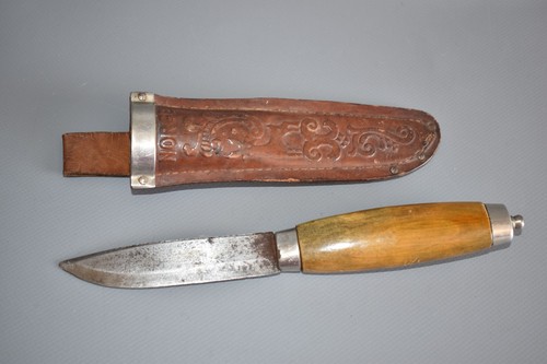 Altes jagdmesser knudsen - altes,