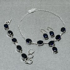 Facettiert Iolith Oval Form