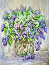 Original Öl Bild auf