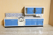 Crailsheimer Puppenmöbel Küche Küchenschränke Möbel Puppenhaus Puppenstube