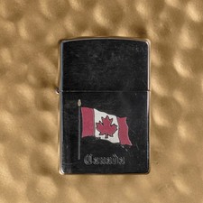 Zippo Feuerzeug Original Sammlerstück Vintage Look Lighter Canada Kanada Serie