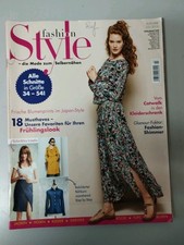 fashion style Schnittmuster 3/2016