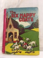 The SIX HAPPY GOATS Antique