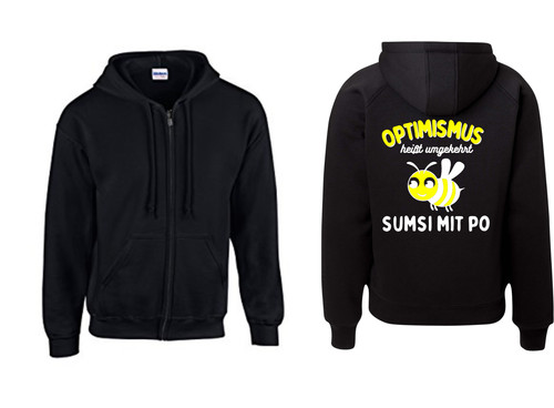 Kapuzenjacke optimismus - -,