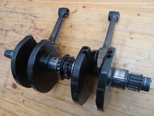 Kawasaki Z 400 K4 Kurbelwelle + Pleuel gebraucht crankshaft + rod used