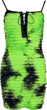 Punk Rave Kurzes Kleid Damen