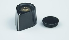 Drehknopf schwarz Plastik