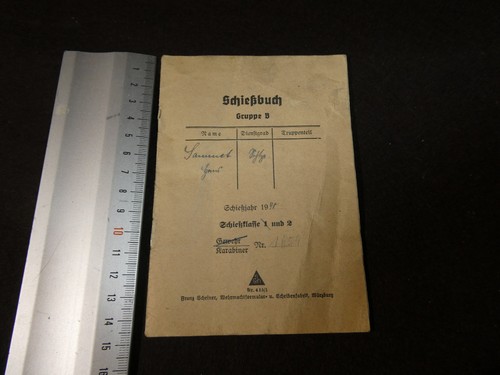 Schießbuch schießklasse 2 - schießklasse,