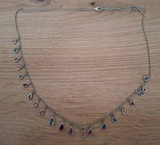 Damen Halskette mit bunten