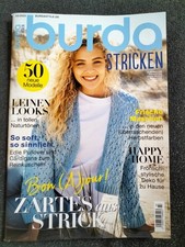 Burda STRICKEN 03/2025 Strickzeitschrift Anleitungen für 50 neue Modelle Super