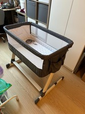 Lionelo Theo 2in1 Baby Bett, Reisebett, Beistellbett, Ab Geburt Bis 9kg