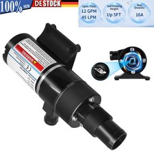 Zerhackerpumpe Fäkalientanks Fäkalienpumpe Zerhacker 45L/min Bordwc Boot Nue