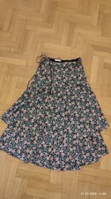 Mango Wickelrock M Stufenrock Floral Neu